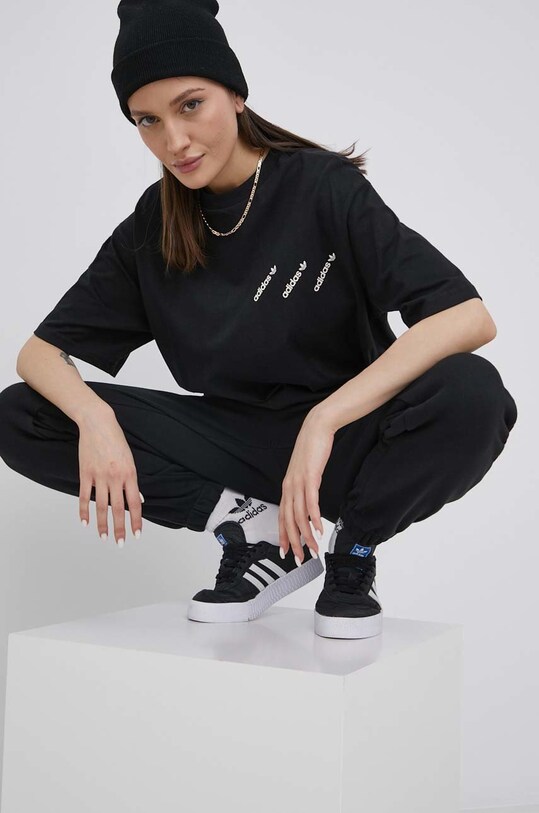 Kalhoty adidas Originals HM4872 HM4872 černá SS22