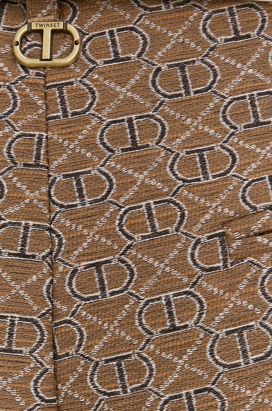 Twinset pantaloni maro 221TP2582