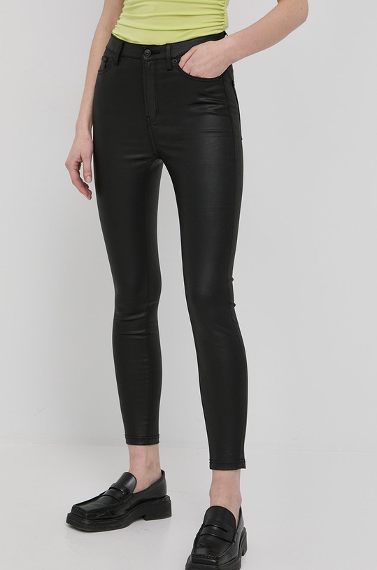 The Kooples spodnie FJEA17068K czarny SS22