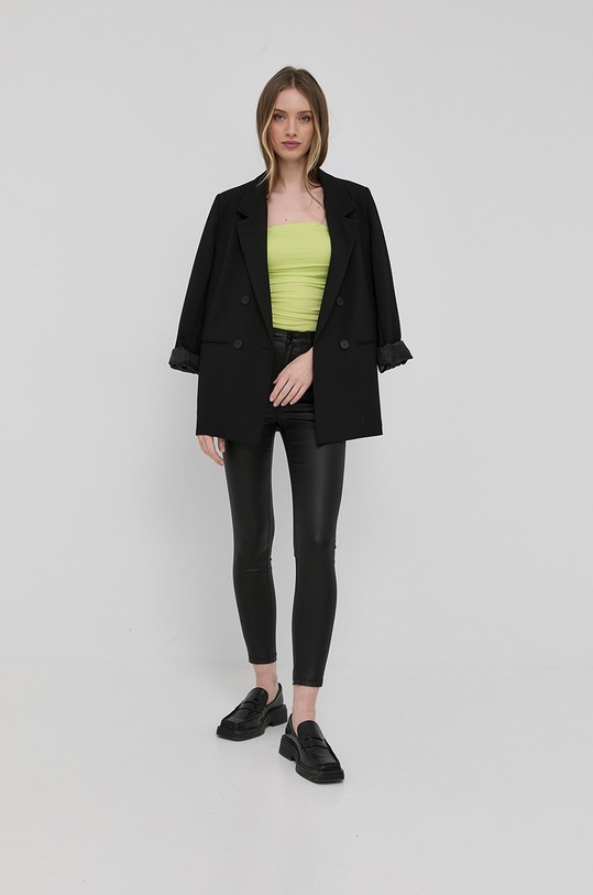 Odzież The Kooples spodnie FJEA17068K czarny