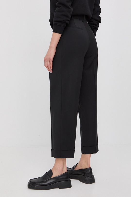 Oblečení Vlněné kalhoty The Kooples FPAN24034K černá