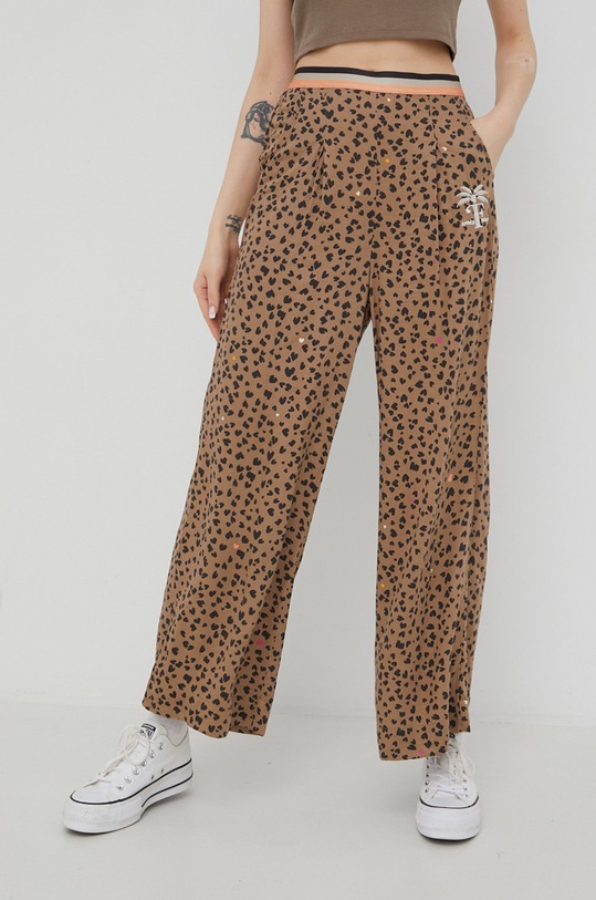 Nohavice Femi Stories OLO.BRWN/LEO hnedá SS22