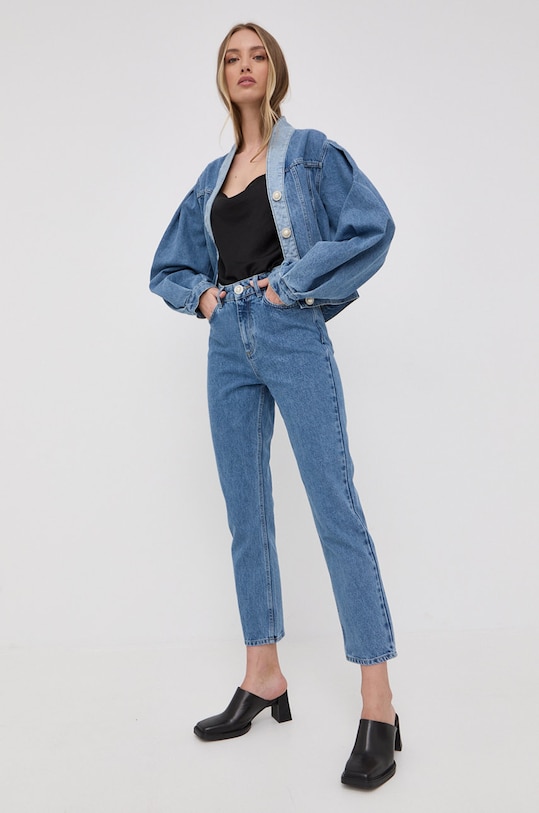 Custommade jeansy Yukia 999448512 niebieski SS22