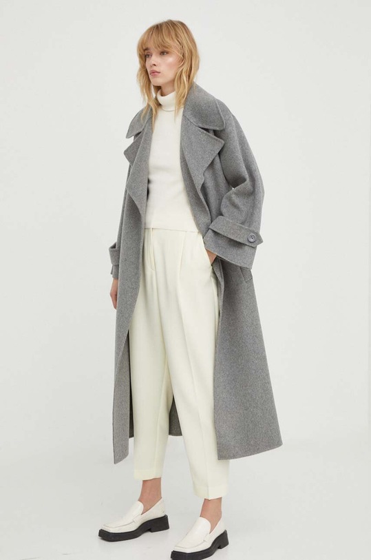 Bruuns Bazaar spodnie CindySus Dagny pants BBW2393 żółty SS25