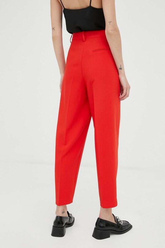 Odzież Bruuns Bazaar spodnie CindySus Dagny pants BBW2393 czerwony