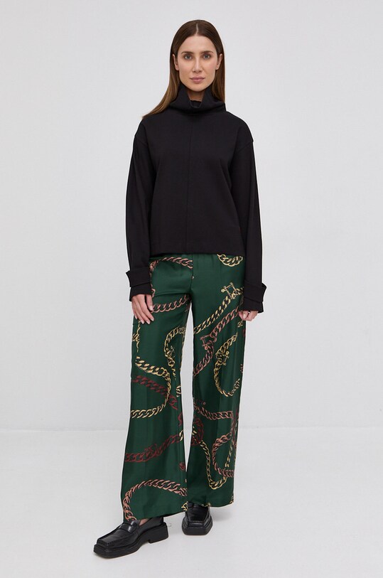 Victoria Beckham Pantaloni 1122WTR003312A verde SS22