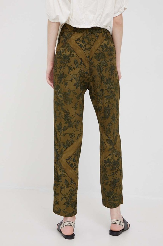 Odjeća Hlače Sisley 4PYXLF016.79B zelena