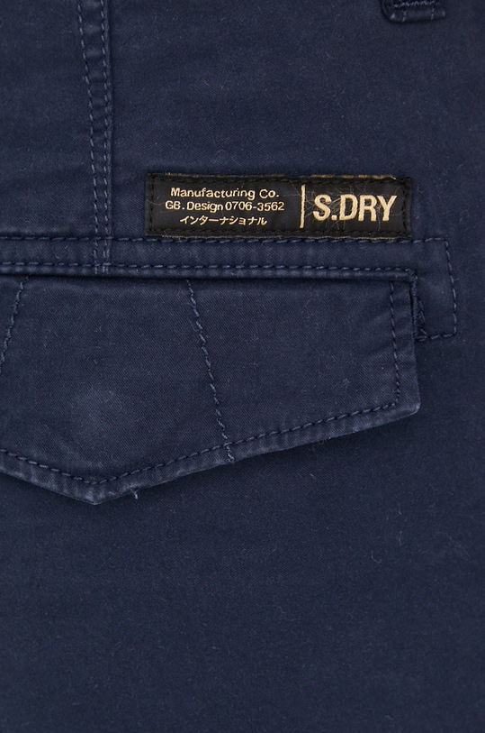 Nohavice Superdry W7010712A.L6T tmavomodrá