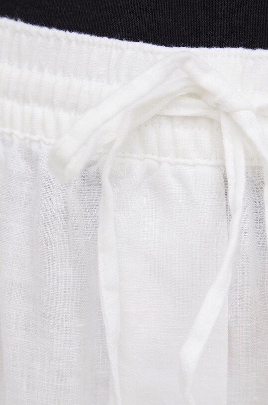 Dkny pantaloni din in alb P2RKSEUA