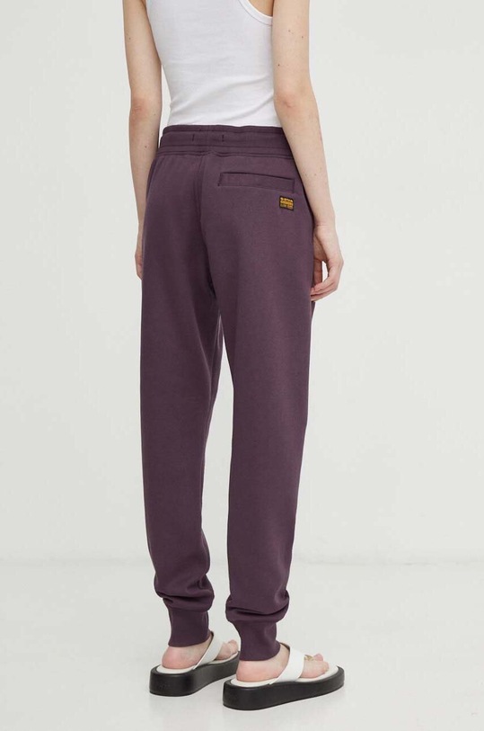 G-Star spodnie dresowe D21320.C235 fioletowy AW25