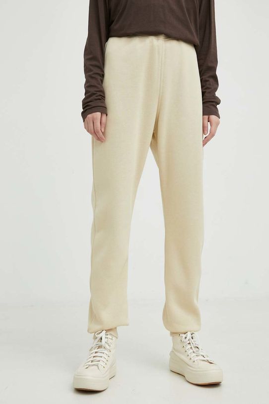G-Star Raw spodnie dresowe dzianina beżowy D21320.C235