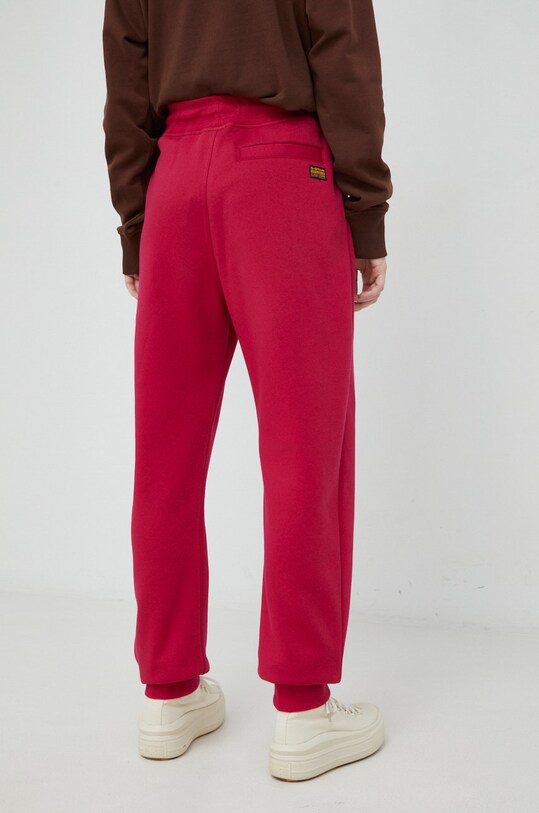 Odzież G-Star Raw spodnie dresowe D21320.C235 różowy