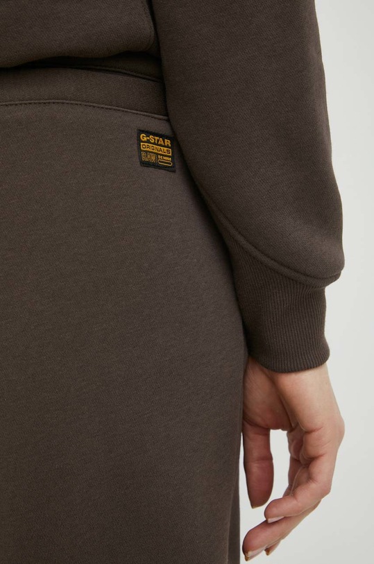 G-Star spodnie dresowe brązowy D21320.C235