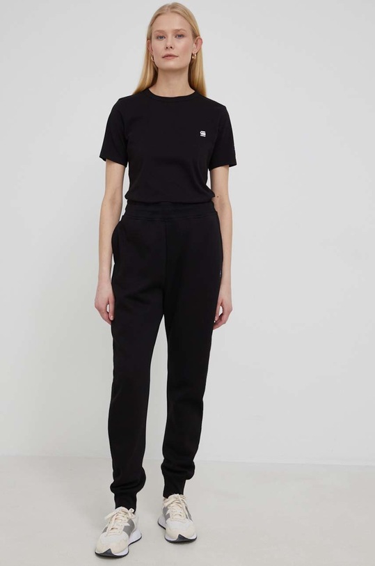 G-Star spodnie dresowe D21320.C235 czarny AW25