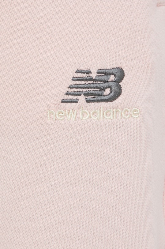 New Balance pantaloni de trening UP21500PIE roz UP21500PIE