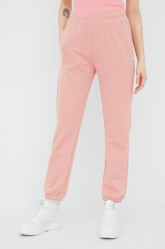 Champion pantaloni de trening 114925 tricotaj roz 114925
