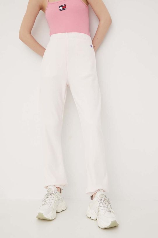 Tepláky Champion 115098 hladký růžová 115098