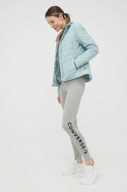 Converse legginsy z elastanem szary 10020878.A02