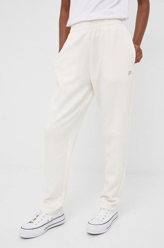 Fila spodnie dresowe z elastanem beżowy FAW0087