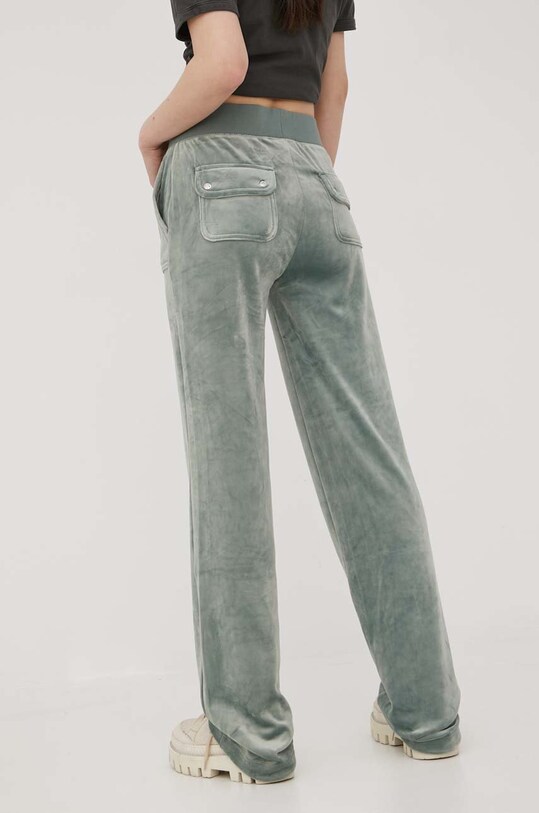 Odzież Juicy Couture spodnie dresowe JCAP180.162 zielony
