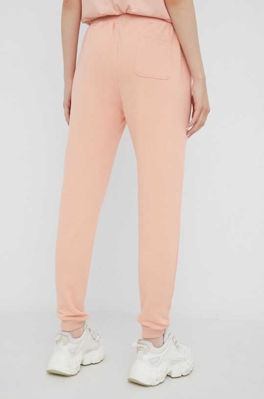 Odzież Kangol spodnie dresowe bawełniane KLEU007.D różowy