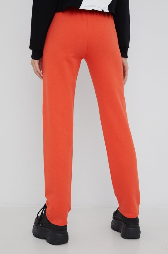 Odzież Kangol spodnie dresowe bawełniane KLEW010 pomarańczowy