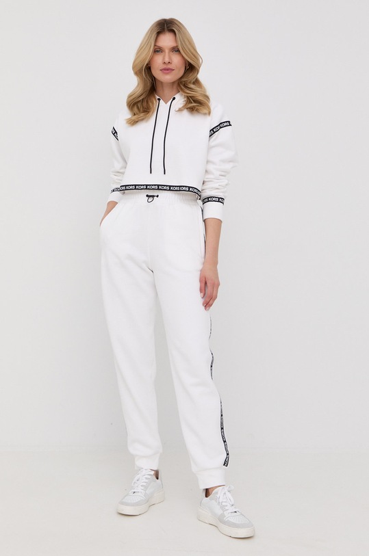 MICHAEL Michael Kors spodnie dresowe MS2309F23G MS2309F23G biały SS22