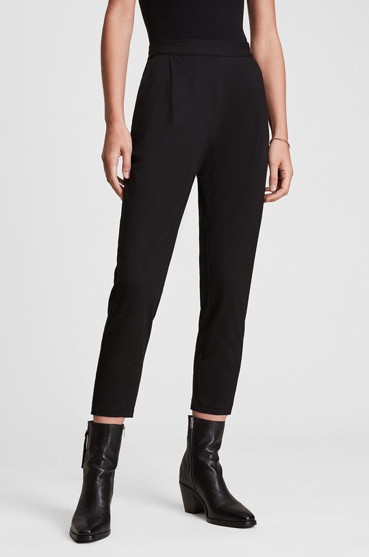 AllSaints pantaloni WT111V nero SS22