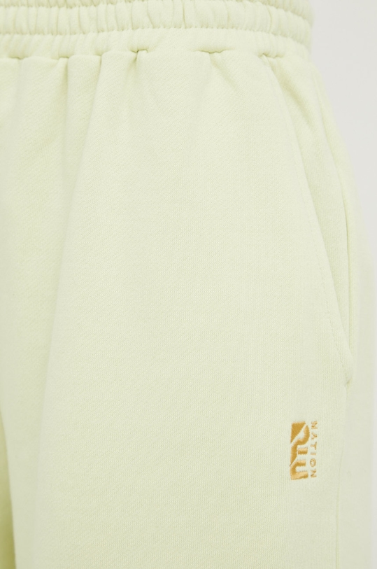 Бавовняні спортивні штани P.E Nation зелений 22PE2P054