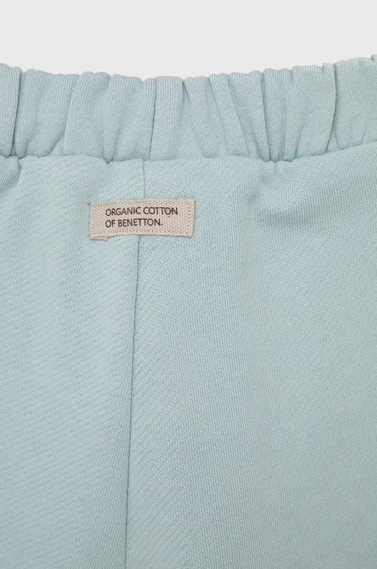 Dievča Detské bavlnené nohavice United Colors of Benetton 3QLAGF003.P modrá