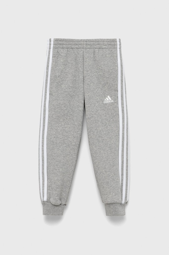 adidas Performance pantaloni copii H65793 tricotaj gri H65793