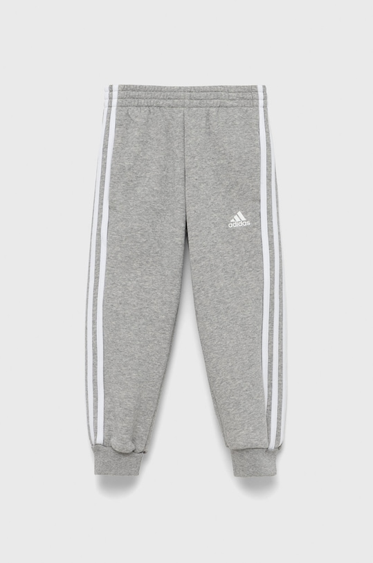 adidas Performance spodnie dziecięce H65793 dzianina szary H65793