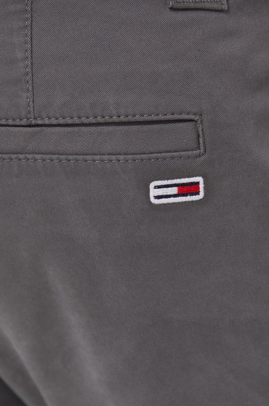 Kalhoty Tommy Jeans šedá DM0DM09595.PPYY