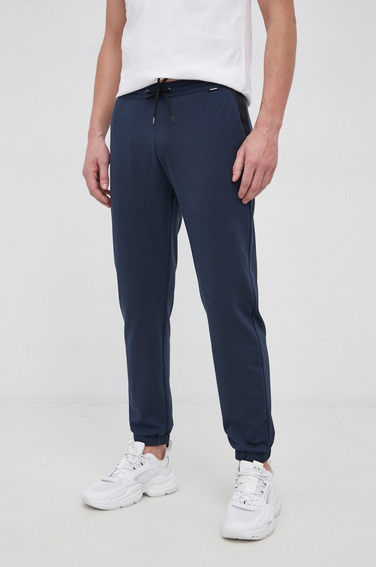 Calvin Klein - Nohavice s elastanom tmavomodrá K10K108154.PPYY