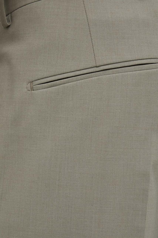 Tiger Of Sweden spodnie wełniane zielony T70791006