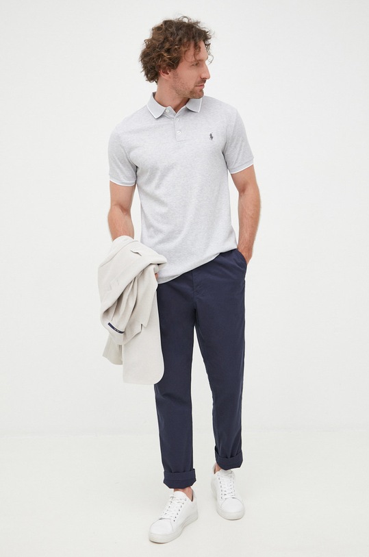 Polo Ralph Lauren spodnie 710740566018 710740566018 granatowy SS22