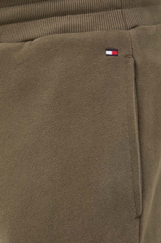 Tepláky Tommy Hilfiger zelená UM0UM02566.PPYY