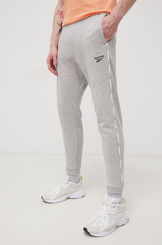 Kalhoty Reebok HA9021 HA9021 šedá AW22