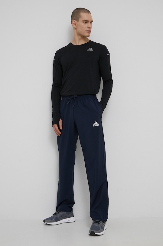Nohavice adidas GK9250 GK9250 tmavomodrá AW22