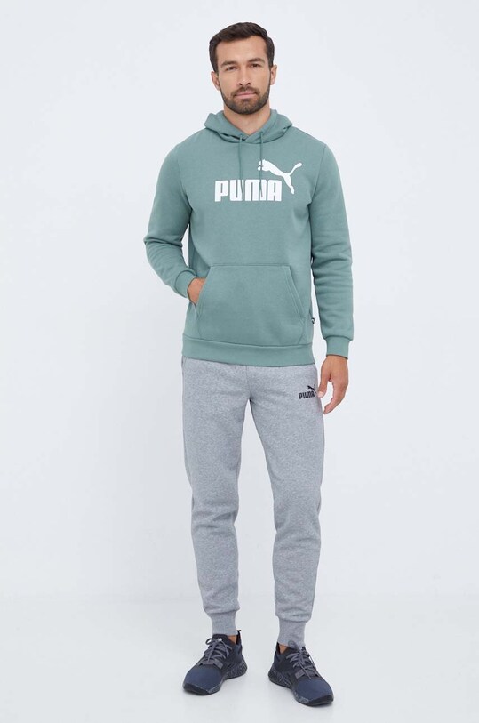 Puma spodnie 586714 szary AW23
