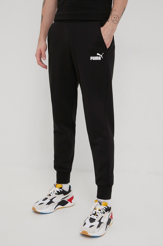 Puma spodnie 586714 dzianina czarny 586714