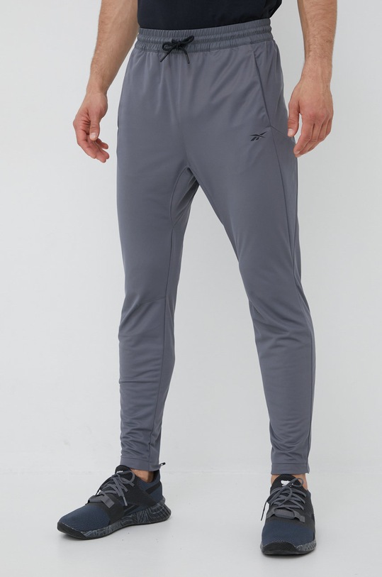 Спортивные штаны Reebok Workout Ready GJ0838 трикотаж серый GJ0838