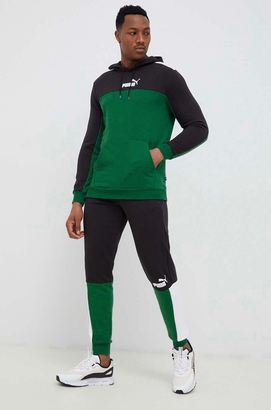 Puma pantaloni de trening 848007 negru SS24