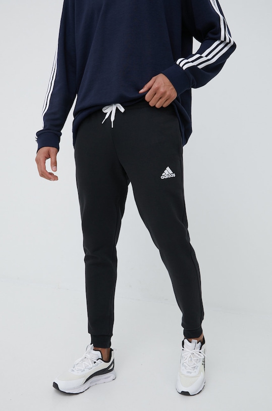 adidas Performance spodnie dresowe Entrada 22 dzianina czarny HB0574
