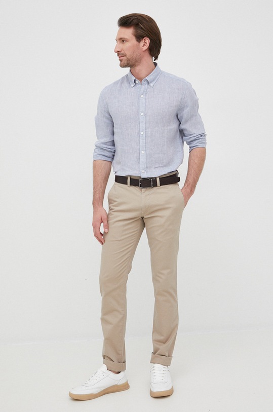Nohavice Polo Ralph Lauren 710778778001 béžová SS25