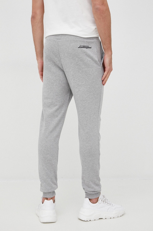Odzież Lamborghini spodnie bawełniane 72XBA004 szary