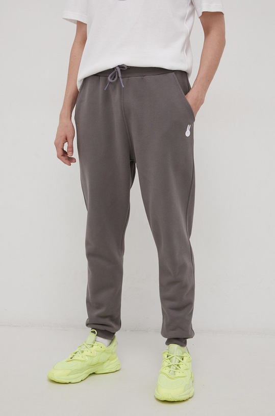 Pamučne hlače OCAY 221140250903.903 siva SS22