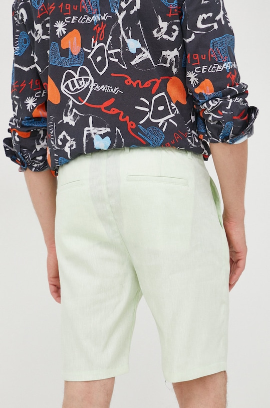 Одяг Лляні шорти Drykorn 40556.126014.2802 зелений