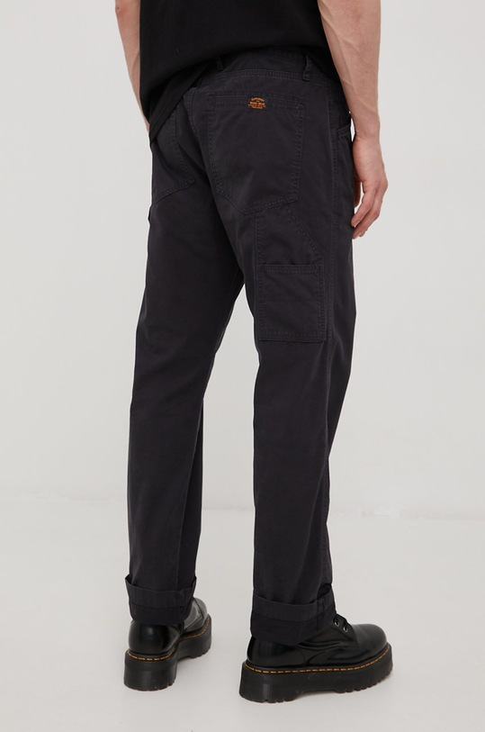 Oblečenie Bavlnené nohavice Superdry M7010679A.02A čierna