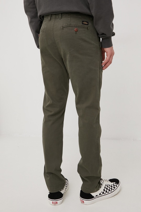 Odjeća Hlače Superdry M7010689A.LO3 zelena